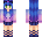 skin blue