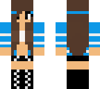 sky blue girl