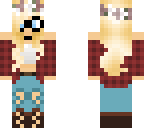 blonde fall girl