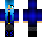blue wolf in hidding