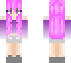 cute pastel pink and purple girl
