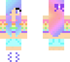 cute rainbow girl