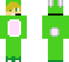 green bunny boy