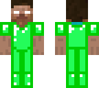 herobrine emerald armor
