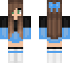 light blue girl edit
