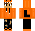 orange hoodie monster thehi