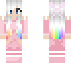 pastel rainbow ombre