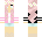 pink varsity jacket