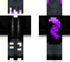 purple fox tail