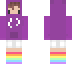purple hoodie
