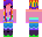 rainbow girl