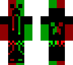 red and green creeper