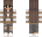 striped girl