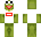 Supreme Clout Kermit Minecraft Skin