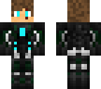 blue robot boy