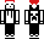 christmas- black and white slime