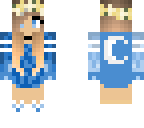 cute blue moon girl