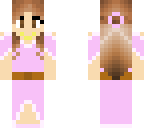 girl with pink dress