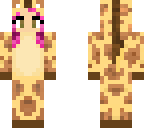 pink hair giraffe