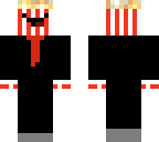 popcorn with a face on it