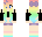 rainbow girl