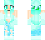 teal flower girl