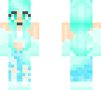 teal girl