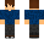 blue shirt guy