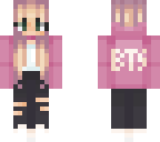 bts skin - pink