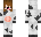 derp girl cow onesie