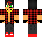 plaid red boy