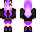 purple catgirl