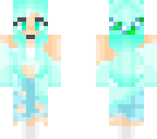 teal girl