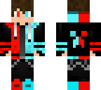 blue and red dude