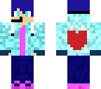 blue hoodie girl