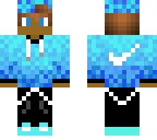 cool blue skin