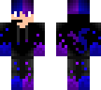fire dragon blue and purple