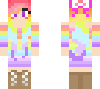 rainbow girl