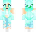 teal girl edit