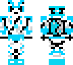 blue yinyang samurai panda