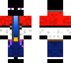 enderman with pokemon jacket