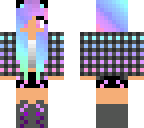 neon girl edit