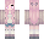 pink hair girl