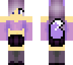 purple wolf girl