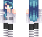 blue blue hair