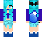 blue wolf girl