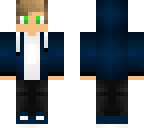 cool boy green-blue blonde