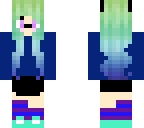 emo wolf girl