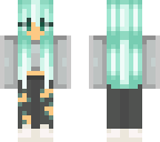 icy blue girl