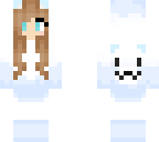 polar bear skin